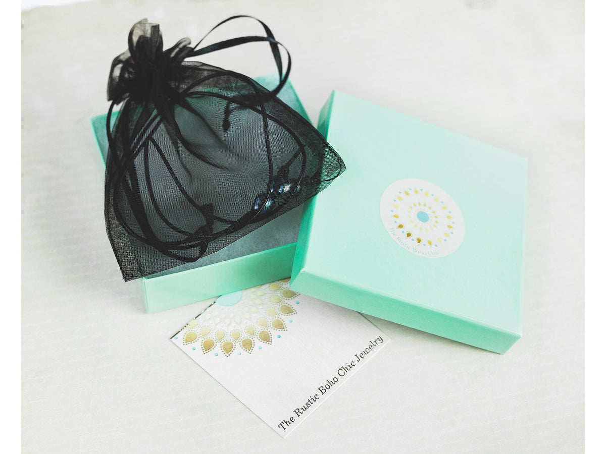 Pearl leather wrap necklace bracelet, Bohemian jewelry, Mother's Day Gift