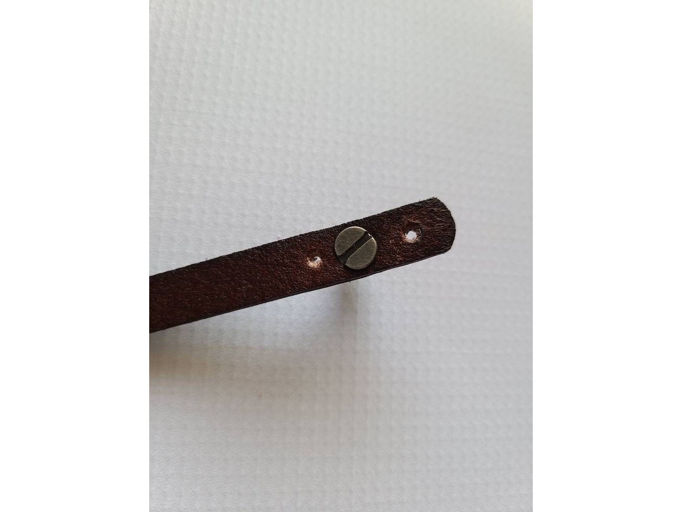 Leather Cuff Bracelet, Unisex Adjustable Men's or Women's Leather Bracelet,