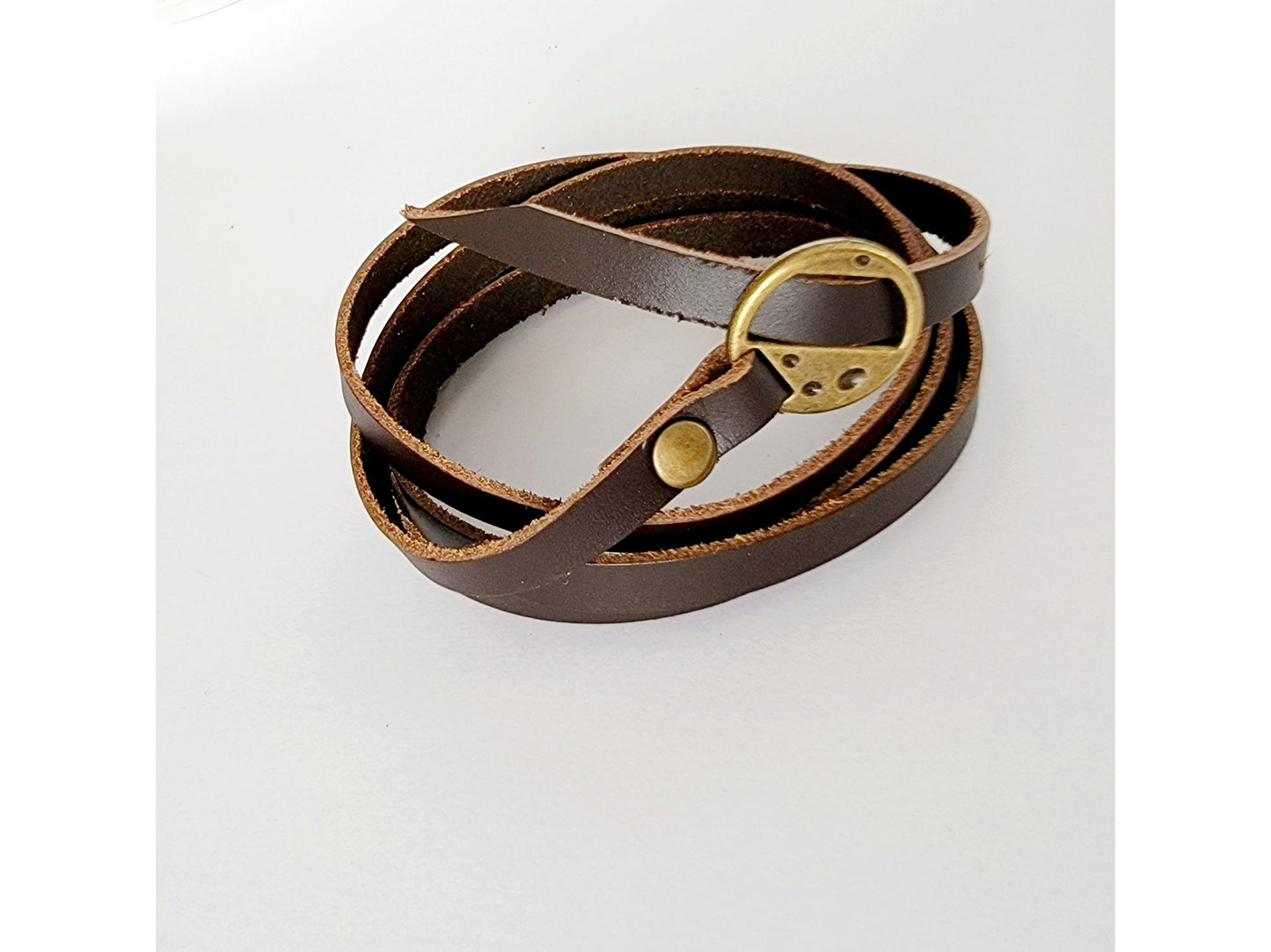 Long Leather Wrap Leather Bracelet