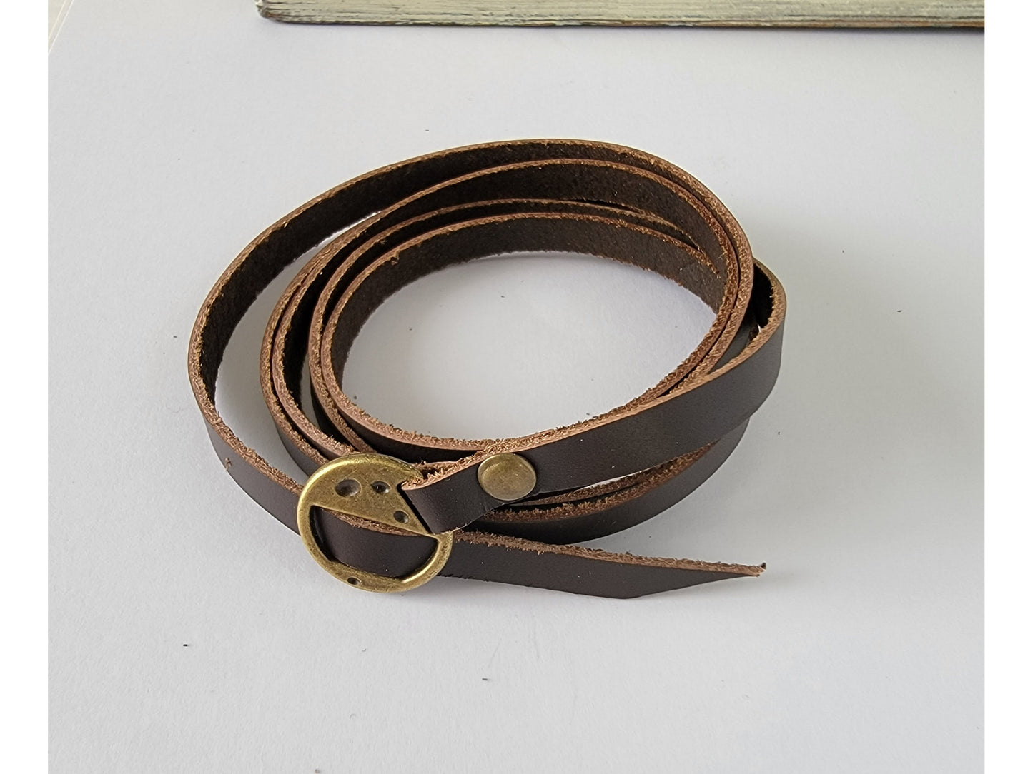 Long Leather Wrap Leather Bracelet